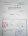 Déclaration d'impôt signée par le gestionnaire du portefeuille